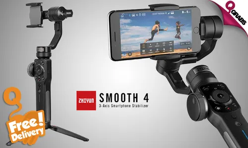 Zhiyun Smooth 4 3-Axis Handheld Gimbal!